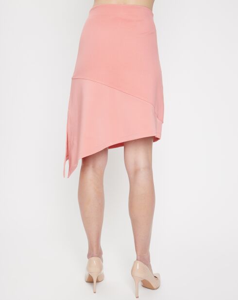 Jupe Asymétrique rose