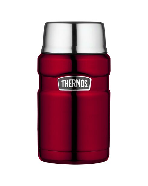 King geïsoleerde rode voedselhouder - 71 cl