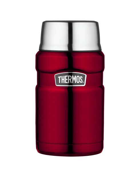 Porte-aliments isotherme King rouge - 71 cl