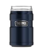 Mug isotherme 2 en 1 King bleu - 7x7x11.5 cm