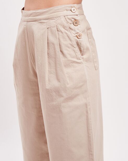 Pantalon Cyrinne sable