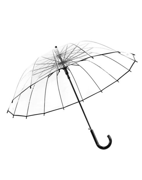 Transparante paraplu met bel