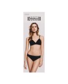 Bas de maillot de bain Line noir/argenté