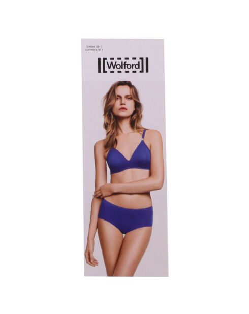 Bas de maillot de bain shorty Line bleu