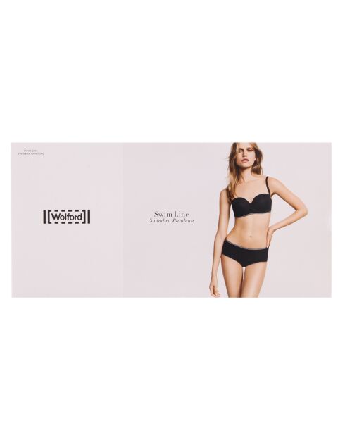 Haut de maillot de bain bandeau Line bleu
