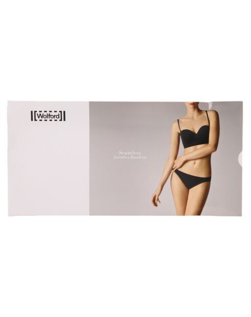 Haut de maillot de bain bandeau Seamless bleu