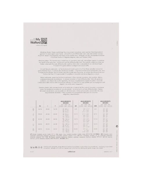 Top Stripes épaules dénudées beige/blanc