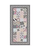 Tapis vinyle Nicolle multicolore - 50x100 cm