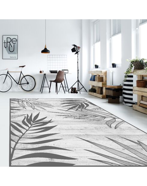 Laurent grauer Vinylteppich - 133x200 cm