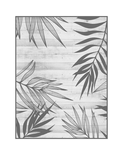 Laurent grauer Vinylteppich - 100x133 cm