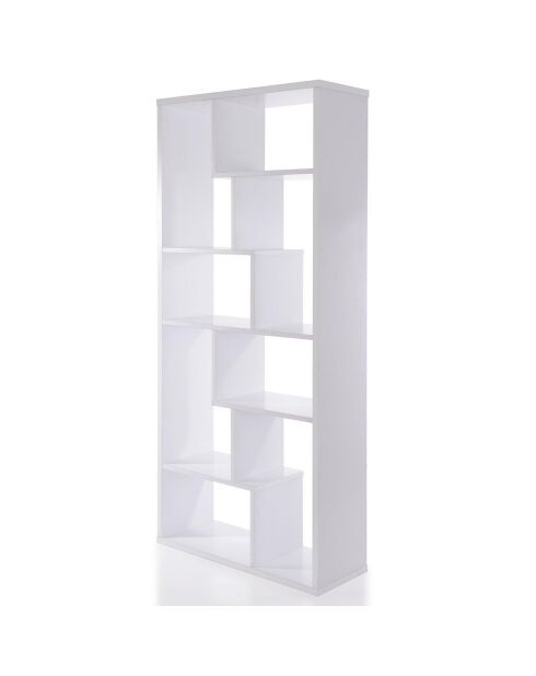 Bibliothèque Serra blanche - 90x184x29.5 cm