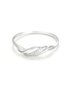 Bague Life Diamant 0.01 ct or blanc