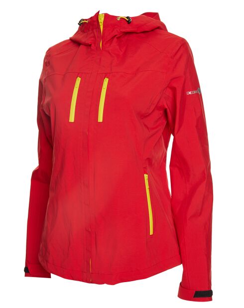 Veste de Ski Akragneti rouge/jaune