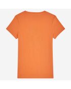 T-Shirt en Coton Gilly orange