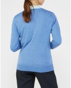 Pull Nino Col rond bleu