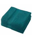2 Stephanie grüne Badetücher - 50x100 cm