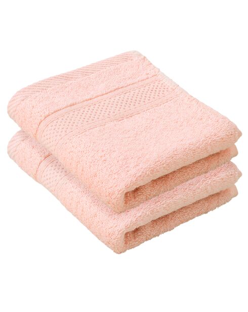 Stephanie Gästeservietten, 30 x 50 cm, Rosa, 2 Stück