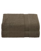 2 Braune Stephanie Duschlaken - 70x140 cm