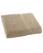 Drap de bain Stephanie beige - 100x150 cm