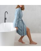 Peignoir Felicia bleu clair