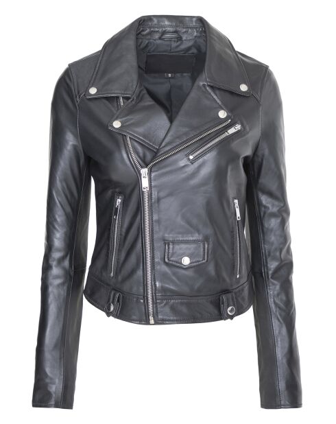 Perfecto en Cuir Lahora noir