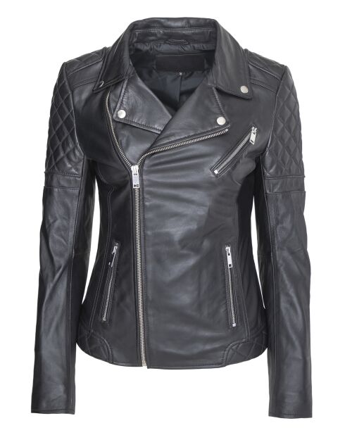 Perfecto en Cuir Lady noir