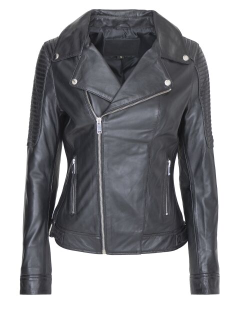 Perfecto en Cuir Laely noir