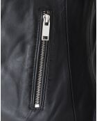 Perfecto en Cuir Laely noir