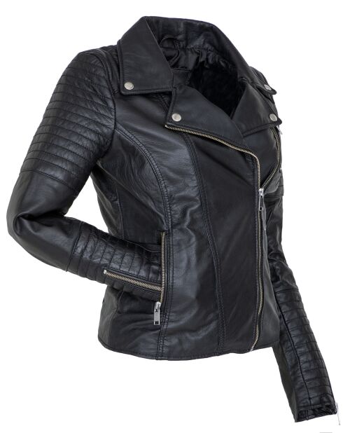 Perfecto en Cuir Laisa noir