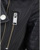 Perfecto en Cuir Laisa noir