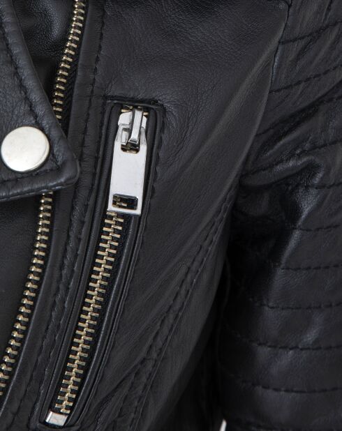 Perfecto en Cuir Laisa noir