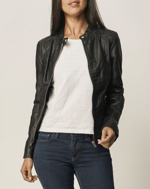 Lany Schwarze Lederjacke