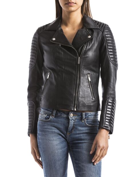 Perfecto en Cuir Lemia noir
