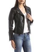 Perfecto en Cuir Lemia noir