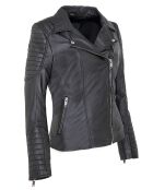 Perfecto en Cuir Lemia noir