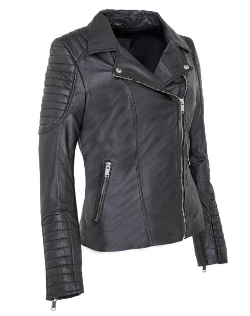 Perfecto en Cuir Lemia noir