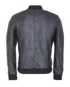 Liorys zwarte leren bommenwerpers