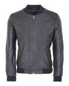 Liorys zwarte leren bommenwerpers