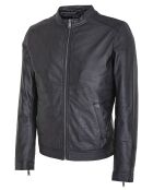 Giacca Liroy in pelle nera