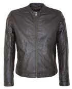 Bruine leren jas Liroy