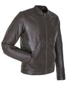 Bruine leren jas Liroy