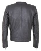 Veste en Cuir Lockman noire