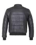 Doudoune en Cuir Loman noire