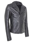 Perfecto en Cuir Lonni noir