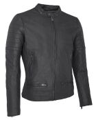 Veste en Cuir Lord noire