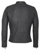 Veste en Cuir Lord noire