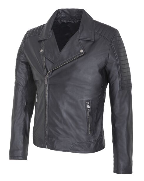 Zwart Lukian leer Perfecto