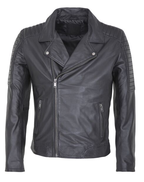 Perfecto aus schwarzem Lukianleder