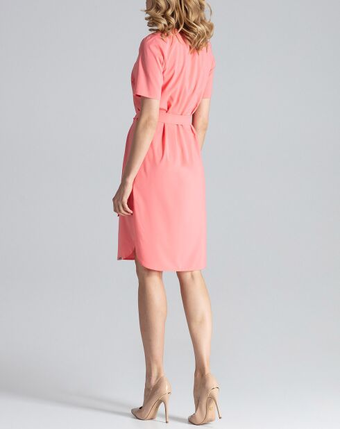 Robe Mérédith corail