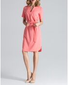Robe Mérédith corail